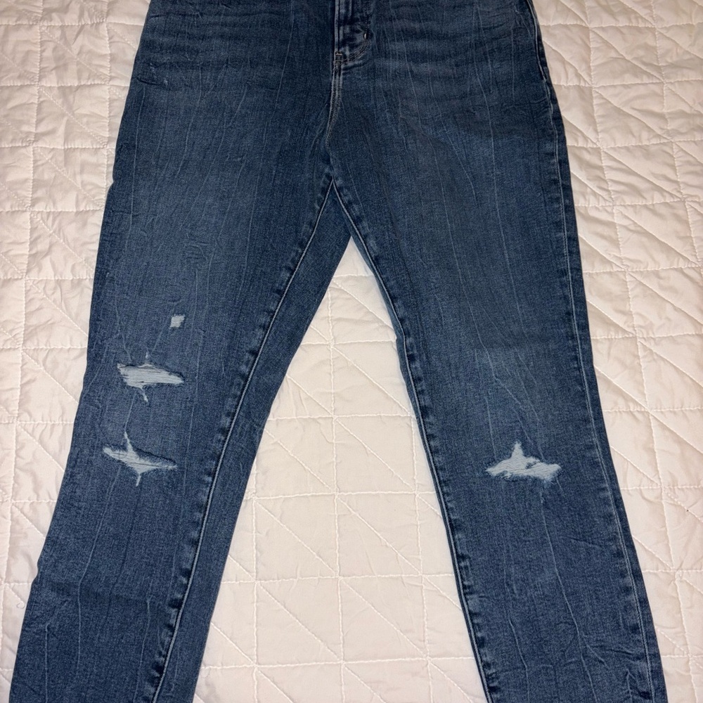 Abercrombie & Fitch The Super Skinny Ankle jean